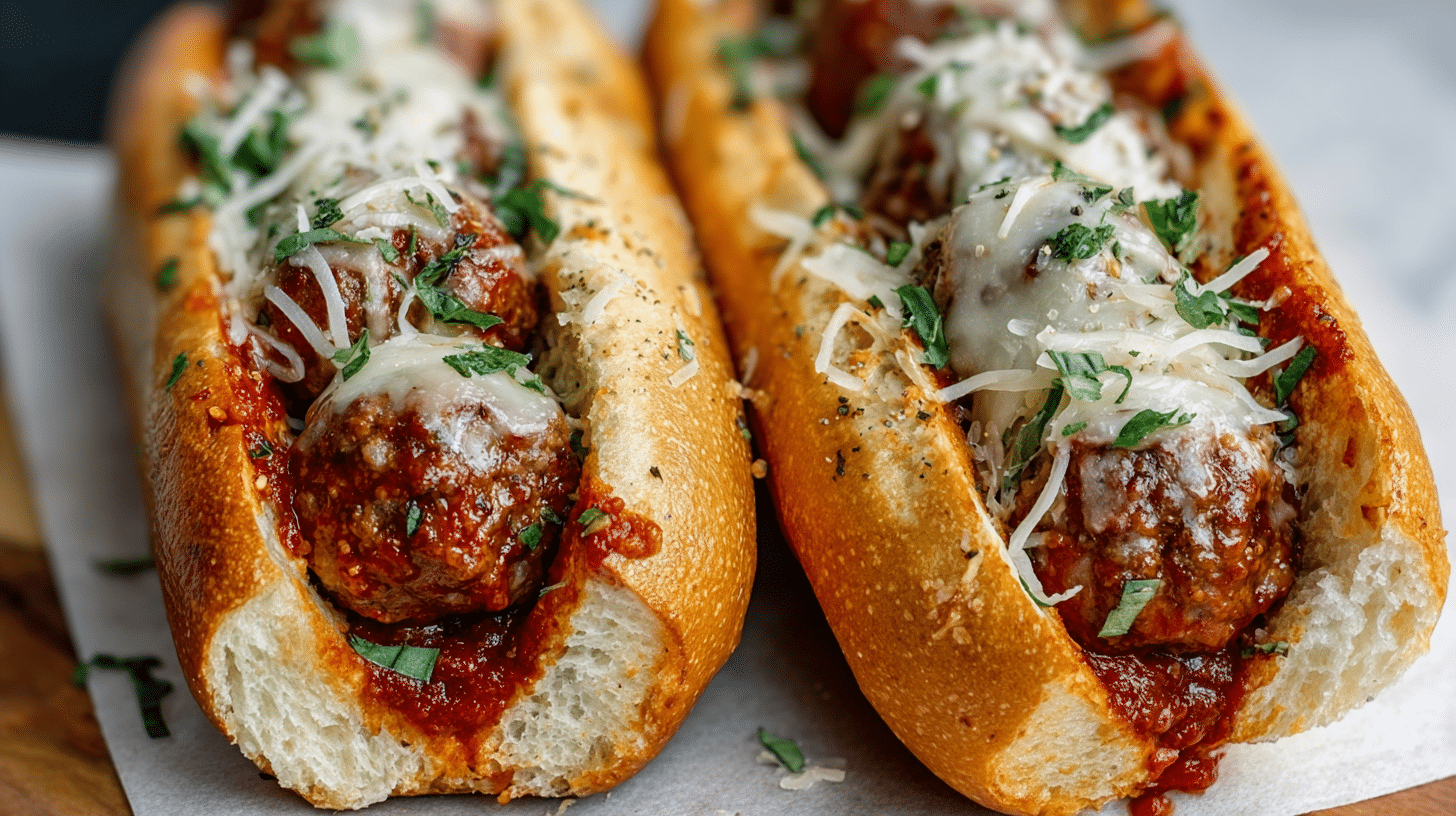Beefy Meatball Sub Delight Recipe