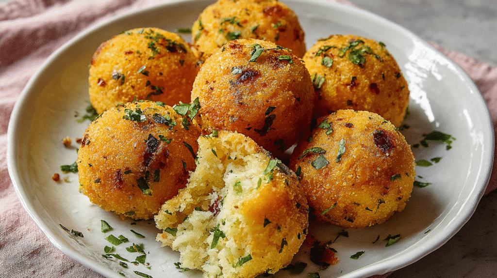 Cheesy Colcannon Balls Recipe