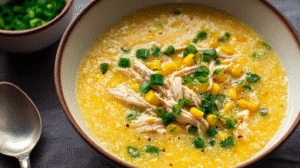 Chicken and Sweet Corn Soup Recipe