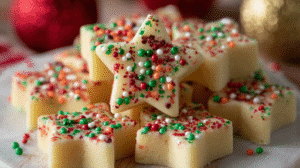 Christmas Shortbread Sugar Cookie Bites Recipe