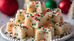 Christmas Shortbread Sugar Cookie Bites Recipe