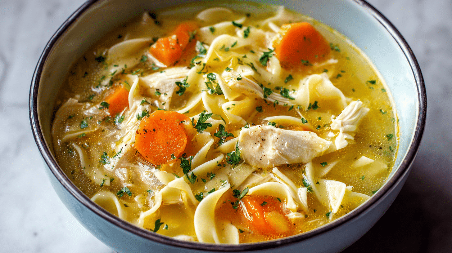Classic Chicken Noodle Soup Recipe