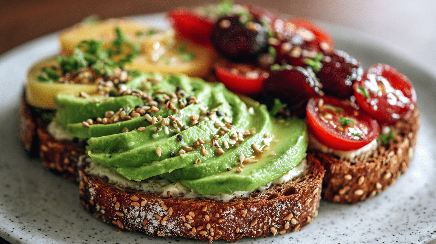 Creamy Avocado Toast with Optional Toppings Recipe
