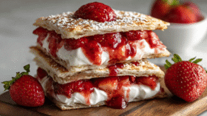 Decadent Strawberry Cheesecake Quesadillas Recipe