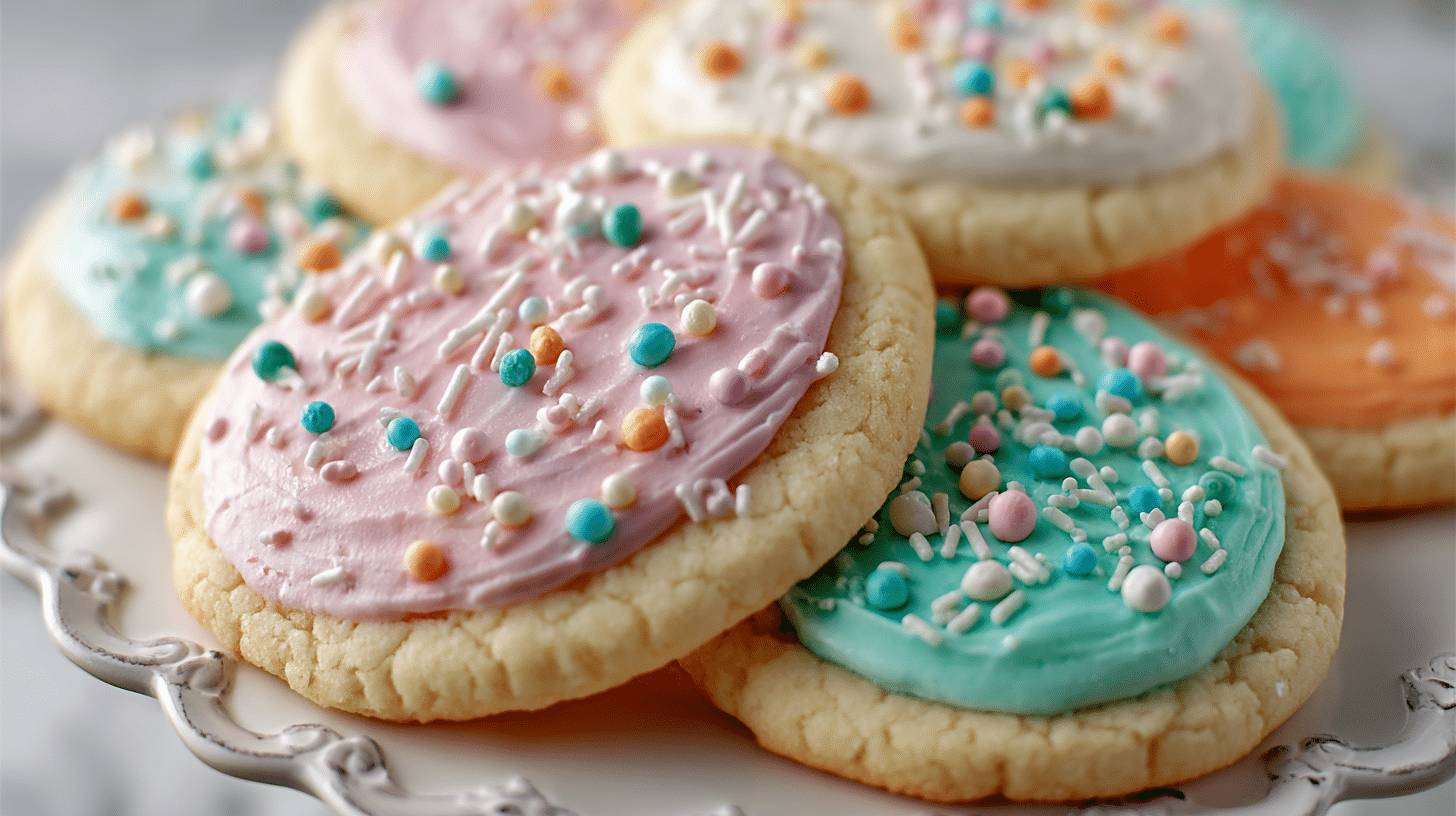 Easter Egg Sugar Cookies Recipe