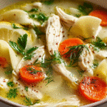 Greek Lemon Chicken Soup Recipe