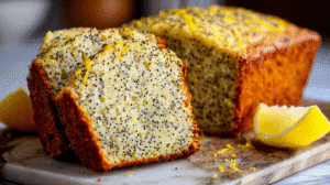 Healthy Oatmeal Lemon Poppy Seed Bread Recipe
