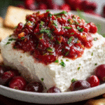 Holiday Cranberry Jalapeño Cream Cheese Dip Recipe