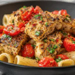 Honey Pepper Chicken Panini Pasta Recipe
