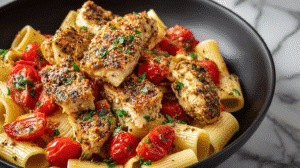 Honey Pepper Chicken Panini Pasta Recipe