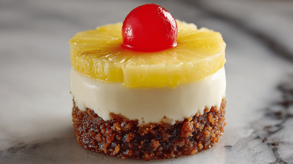 Mini Pineapple Upside Down Cheesecakes Recipe