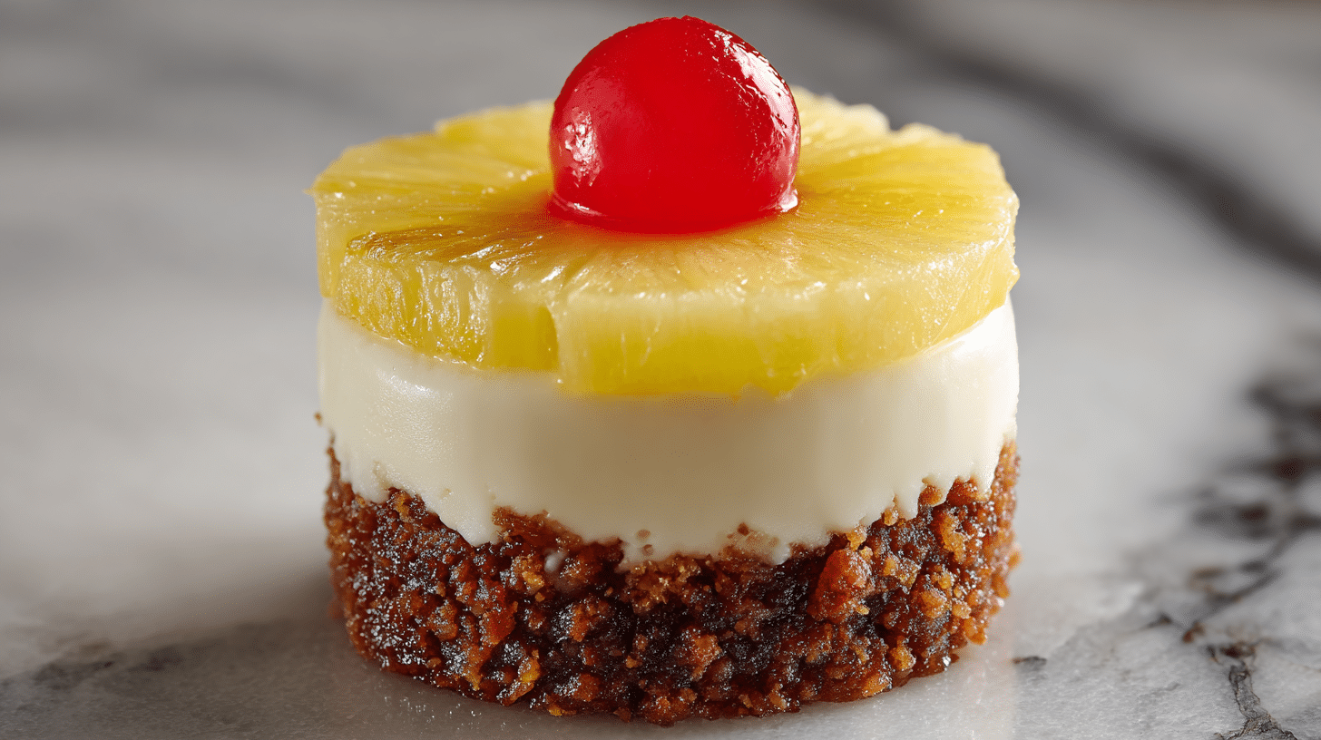 Mini Pineapple Upside Down Cheesecakes Recipe