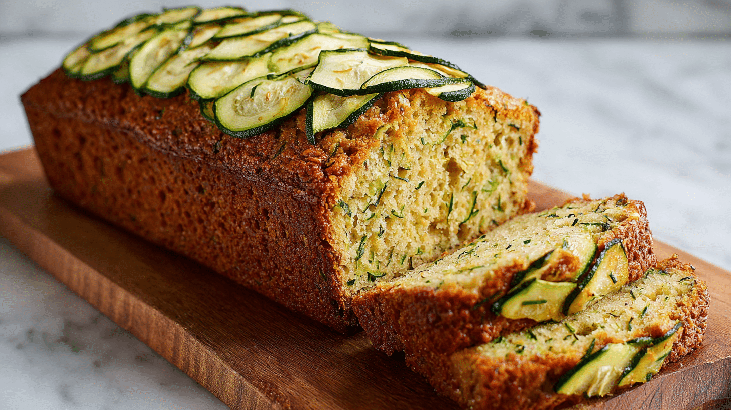 One Bowl Cheesy Zucchini Bread Recipe