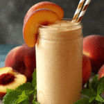 Peach Milkshake Recipe