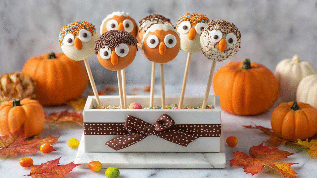 Thanksgiving Cake Pops Recipe