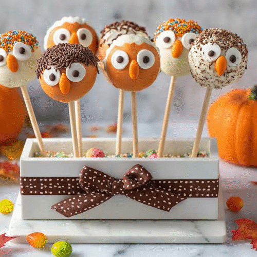Thanksgiving Cake Pops Recipe