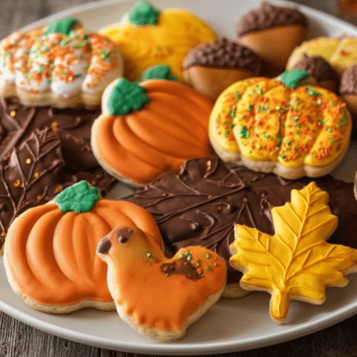 Thanksgiving Decorated Cookies Recipe