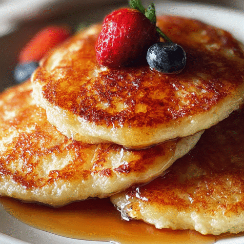 Vanilla Cinnamon Buttermilk Pancakes Recipe
