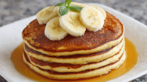 Weight Loss Breakfast Banana Pancakes Recipe