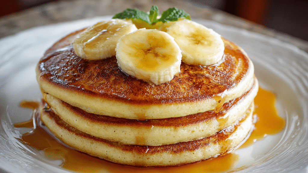 Weight Loss Breakfast Banana Pancakes Recipe