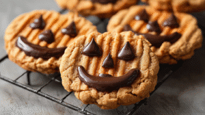 Milk Chocolate Stuffed Jack-O’-Lantern Cookies Recipe