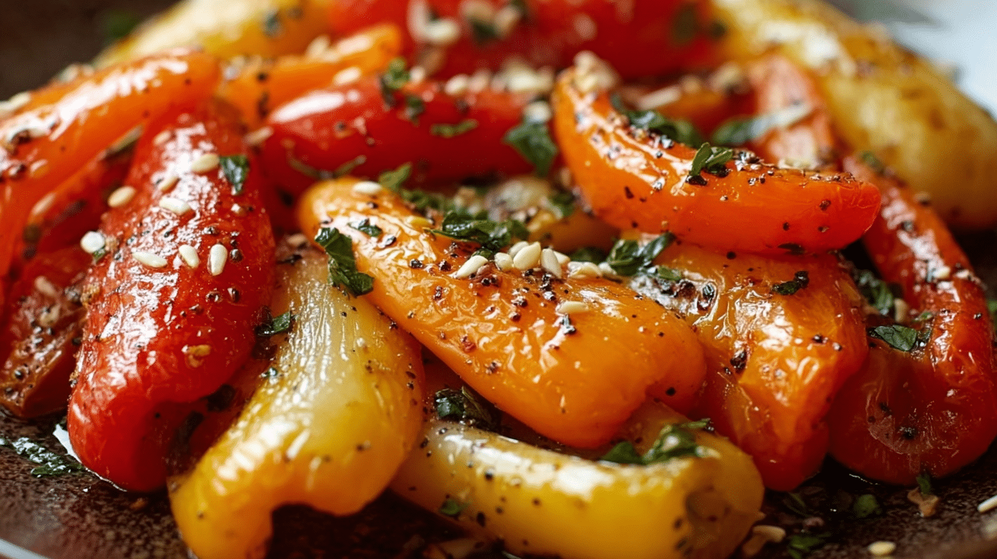 Oven Roasted Bell Peppers