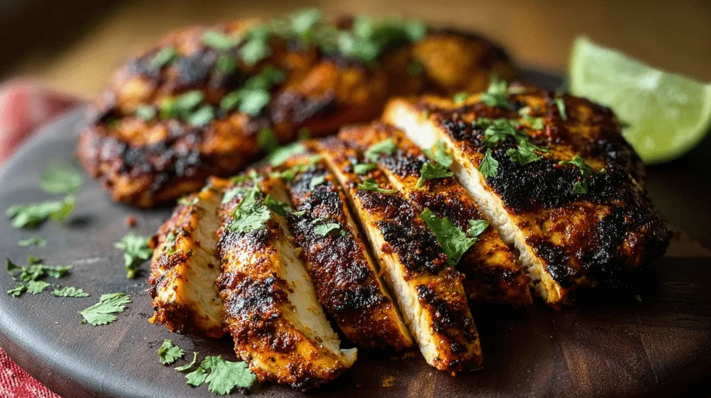 Cajun Grilled Chicken Breast Recipe