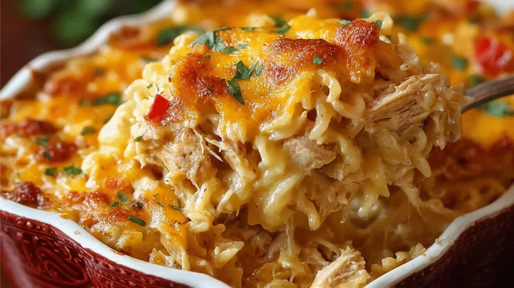 Cheesy Chicken Casserole A Comforting Family Favorite