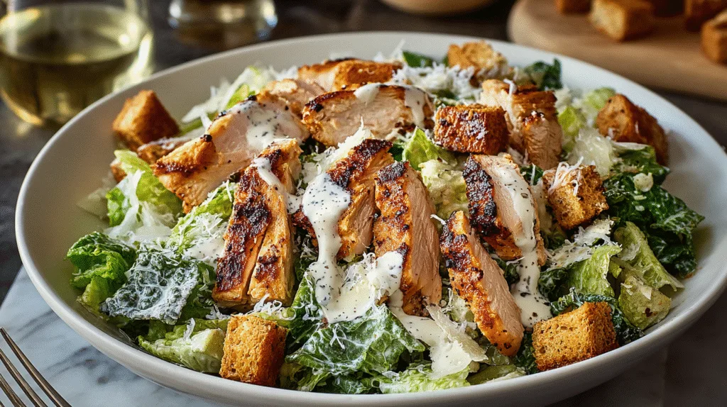 Chicken Caesar Salad A Classic Favorite with a Twist
