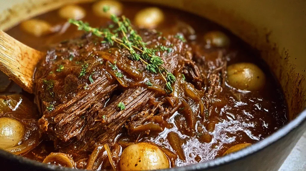 Classic French Onion Pot Roast