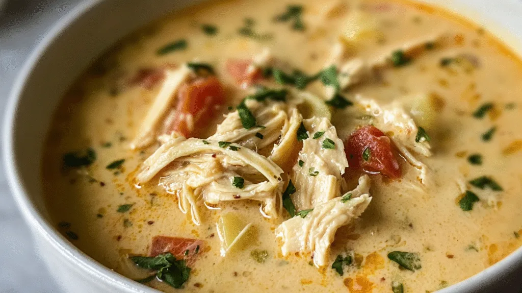Creamy Chicken Soup Made Simple in the Instant Pot