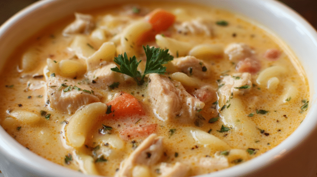 Creamy Turkey Soup Recipe