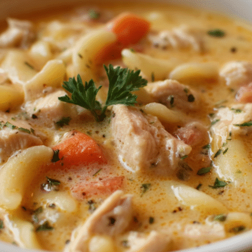 Creamy Turkey Soup Recipe