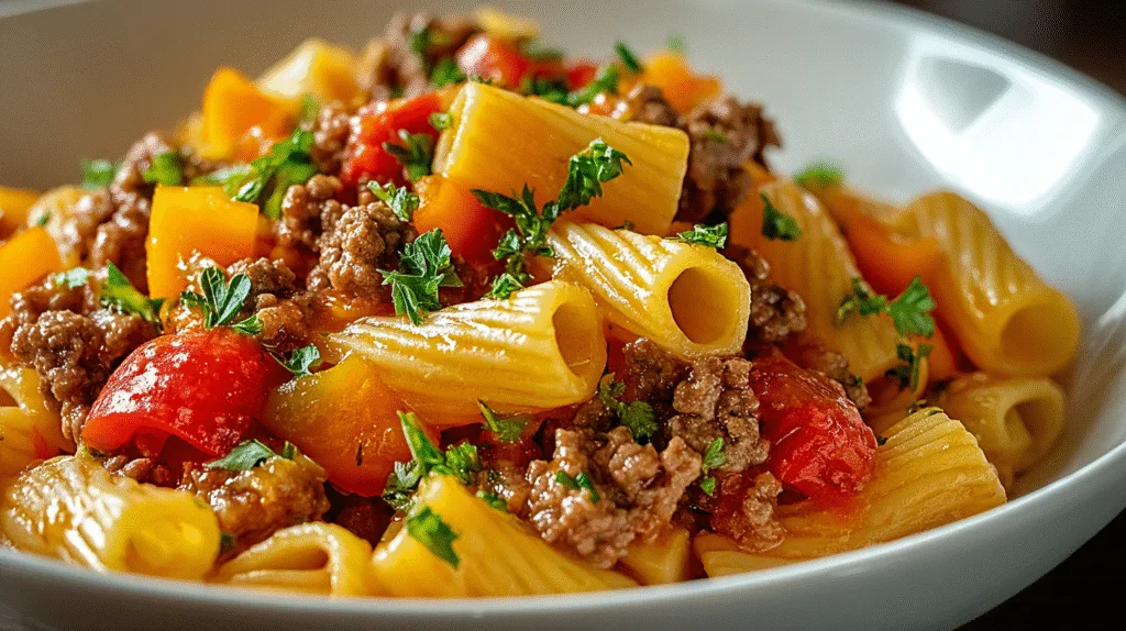 Delicious Creamy Taco Pasta Recipe for Dinner