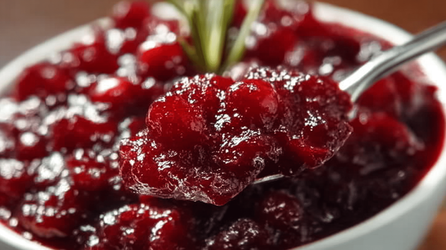 Homemade Cranberry Sauce