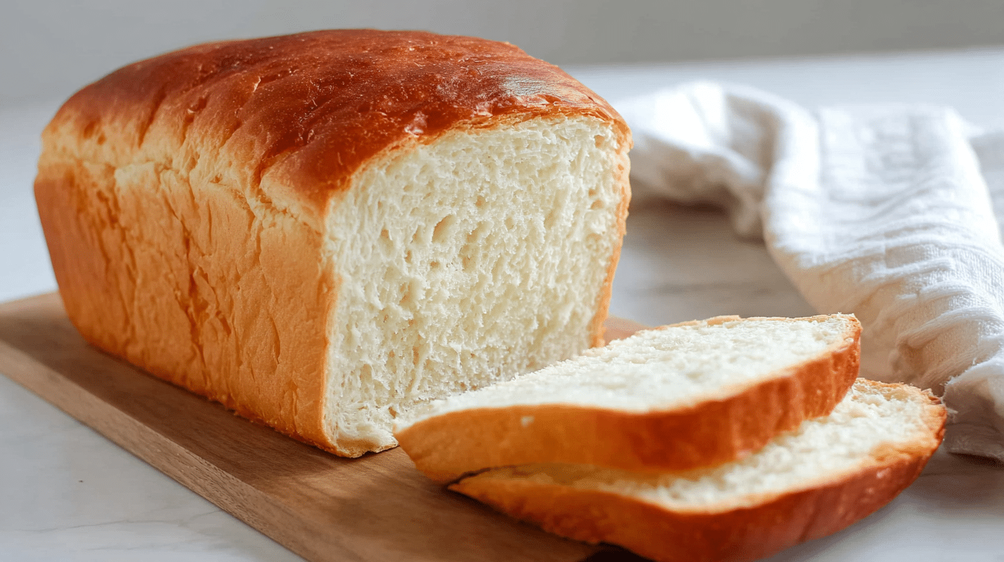 Homemade White Bread Recipe