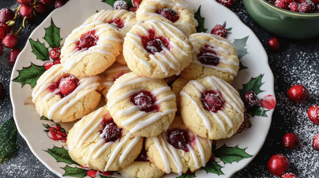 Lemon Cranberry Cookies