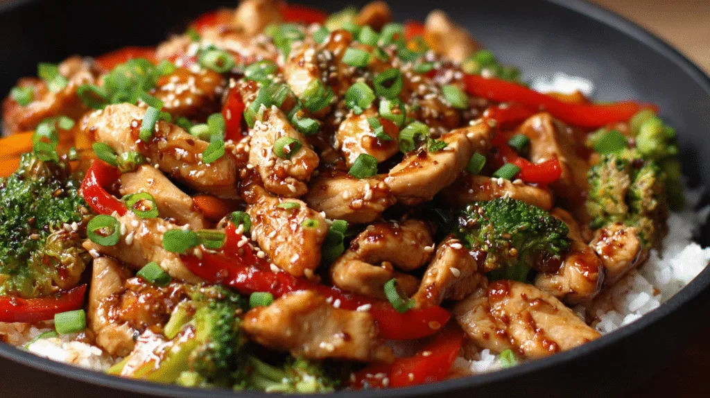 Low-Calorie Chicken Stir Fry