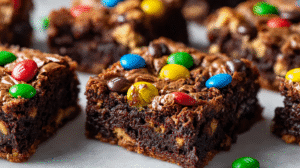 Monster Cookie Fudgy Brownies Recipe