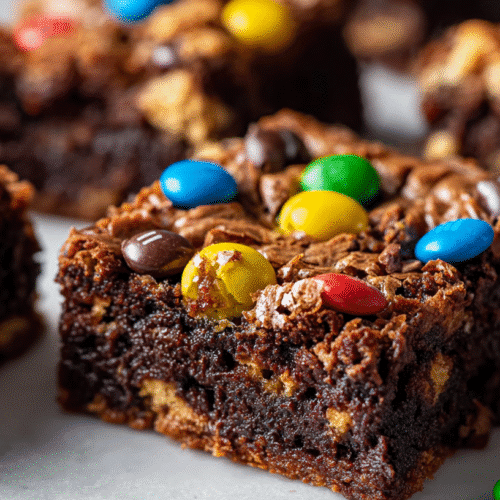 Monster Cookie Fudgy Brownies Recipe