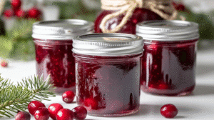 Sweet Christmas Cranberry Jam