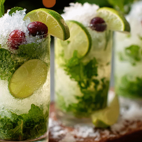 White Christmas Mojitos Recipe