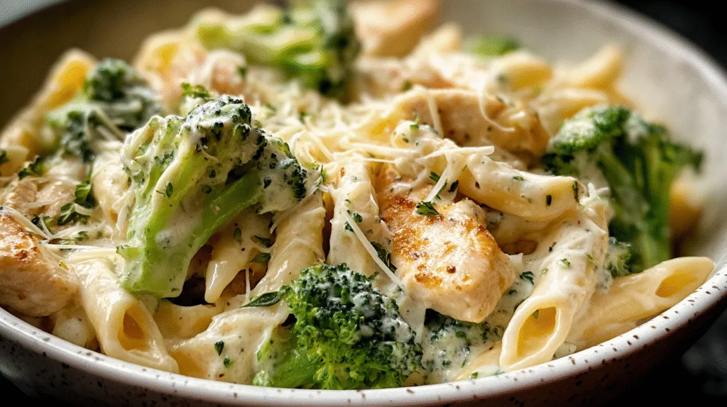Chicken and Broccoli Alfredo
