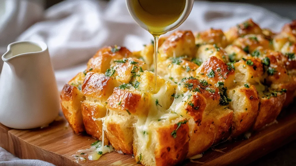 Hawaiian Roll Garlic Bread