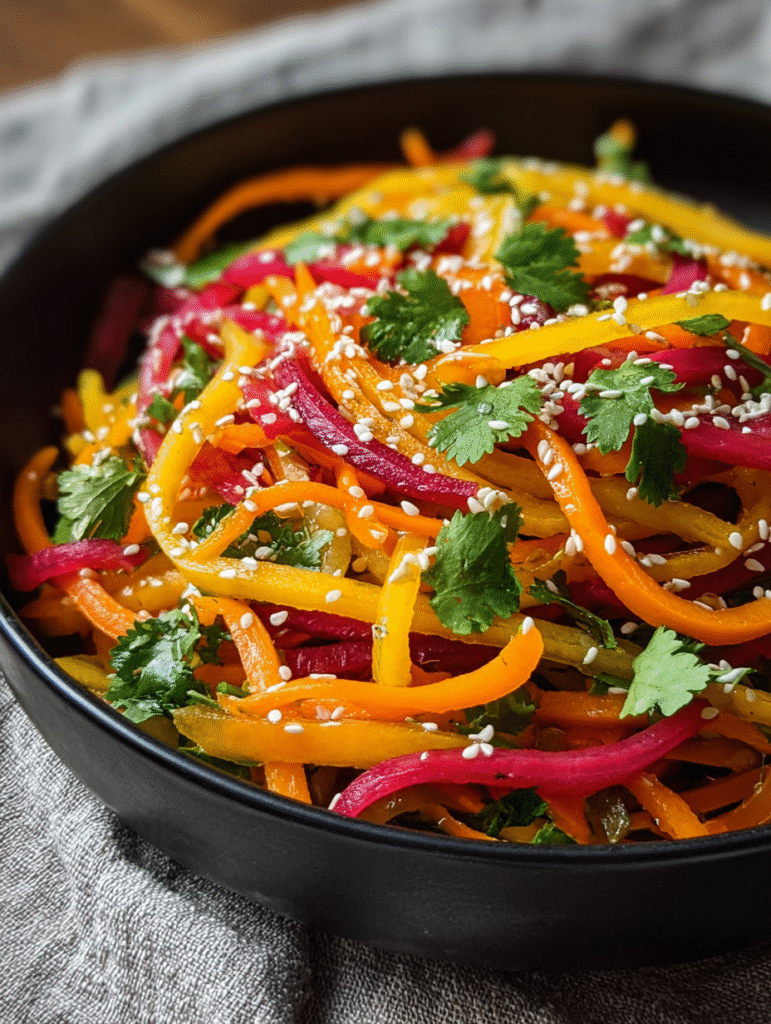 Zesty Carrot Sesame Salad