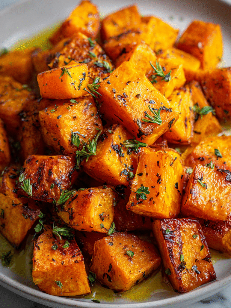 Crispy Roasted Sweet Potatoes (Perfectly Golden & Caramelized)