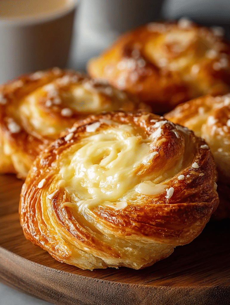 Deliciously Flaky Cheese Danish