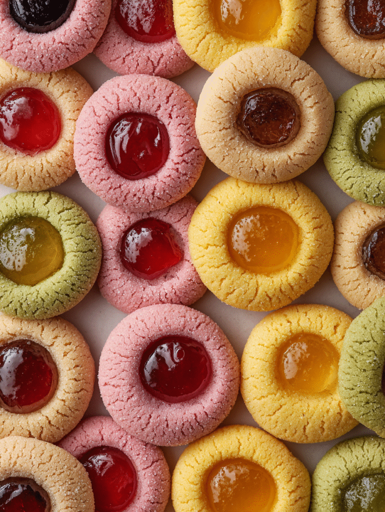 Fruit Filled Thumbprint Cookies
