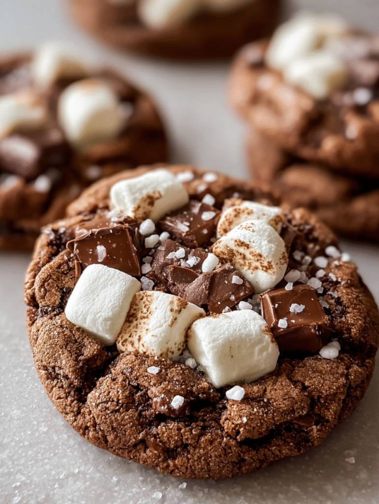 Hot Chocolate Cookies