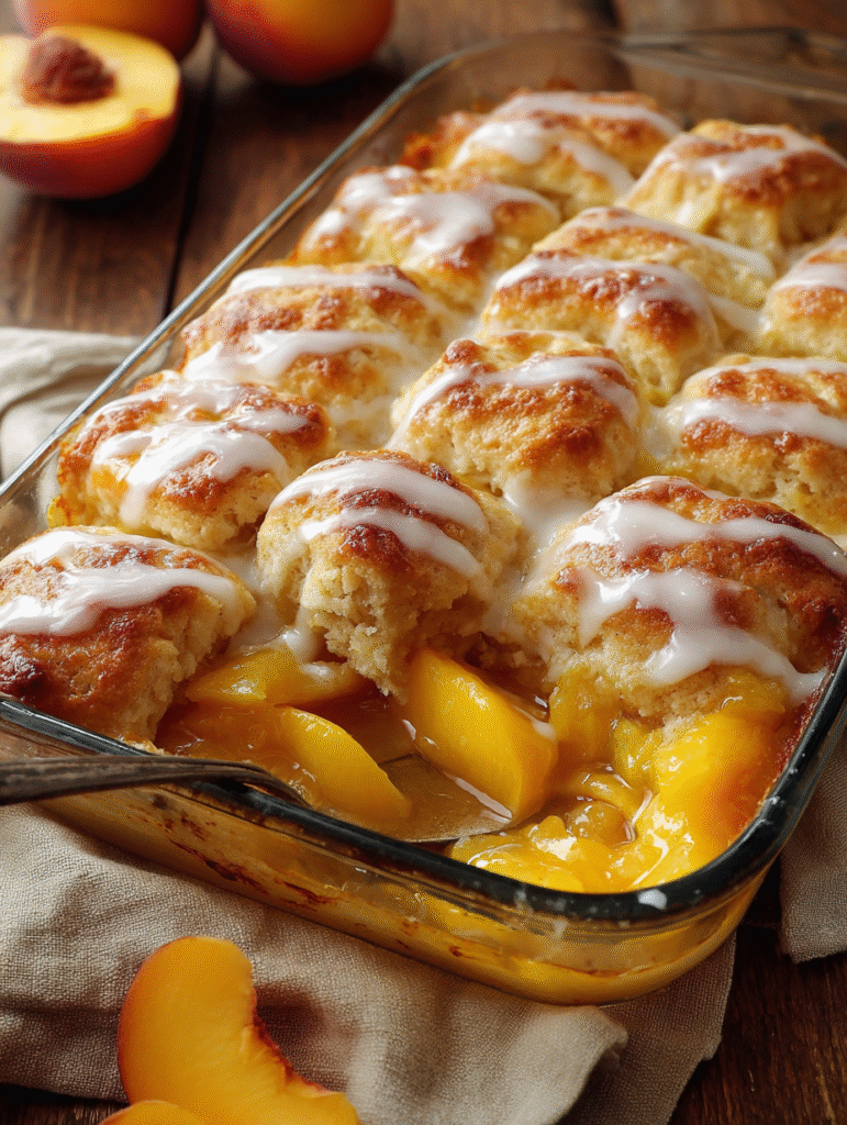 Peach Butter Swim Biscuits